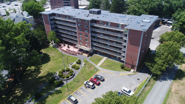Aerial View of Chestnut Manor