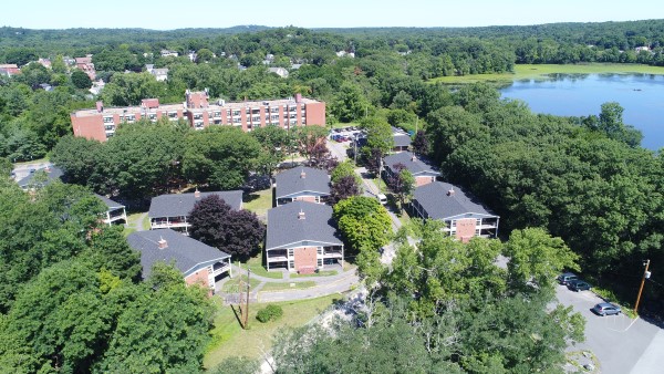 Aerial View of Drake Village Complex